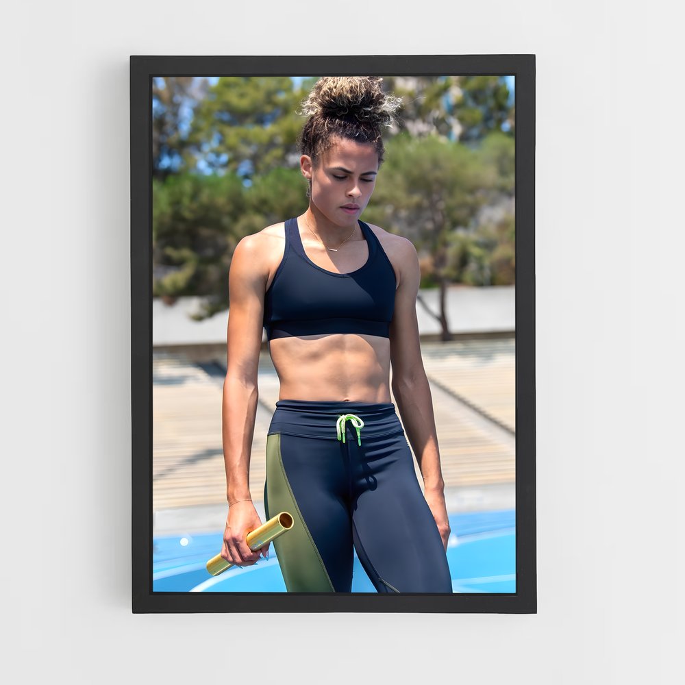 Poster Splash of Victory – affiche Athlétisme (vue 2)